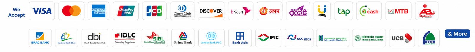 DopeLook Payment Methods