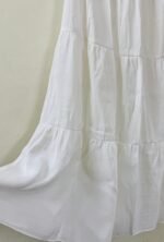 LAYERD SKIRT WHITE - Image 4